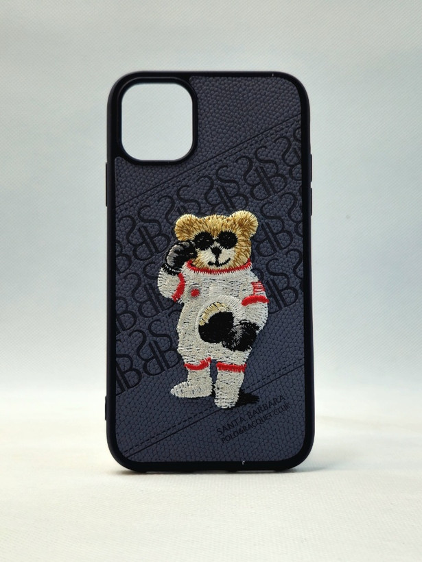 کاور پولو طرح خرس طوسی مدل show yourself مناسب برای گوشی موبایل اپل iphone 15 pro max
