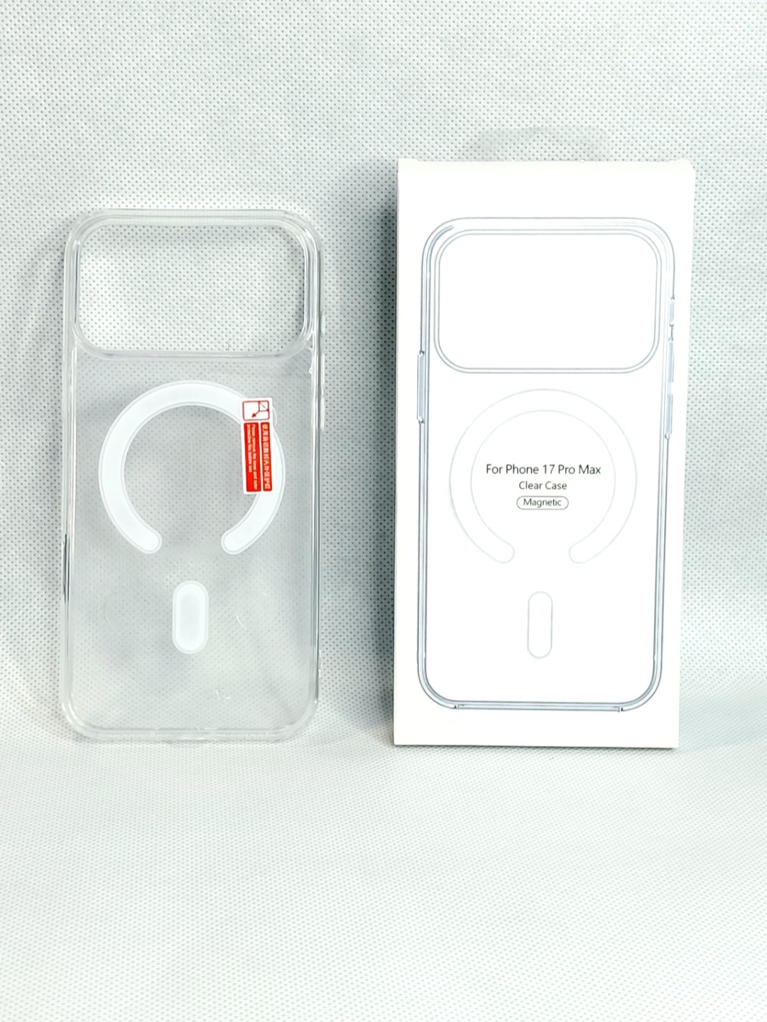 کاور شفاف مگسیف دار مدل اسپیس طرح Space مناسب برای گوشی موبایل اپل iPhone 17 pro max
