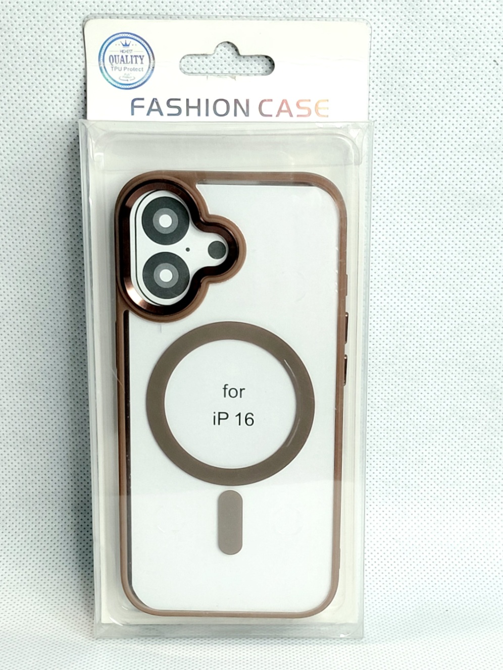 کاور ارجینال مگسیف دار مدل fashion case مناسب برای گوشی موبایل اپل iPhone 16