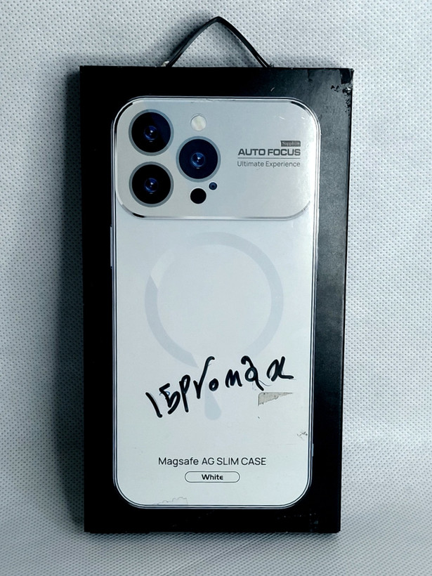 گارد Iphone 15 pro max مگ سیف دار اتوفوکوس مدل AG SLIM CASE آیفون 15 پرومکس
