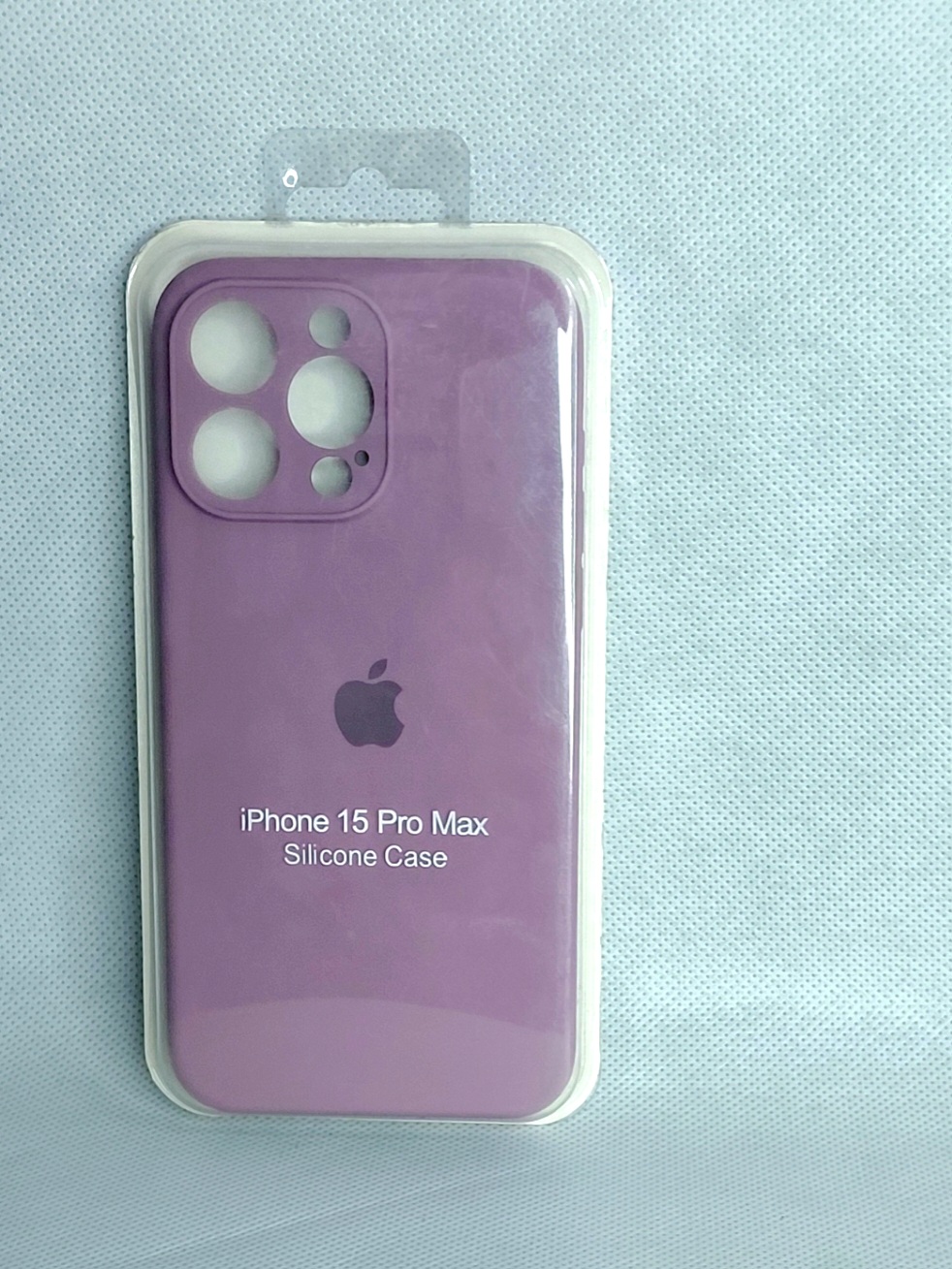 قاب سیلیکونی اپل iPhone 15 Pro Max محافظ لنزدار رنگ پوست پیازی