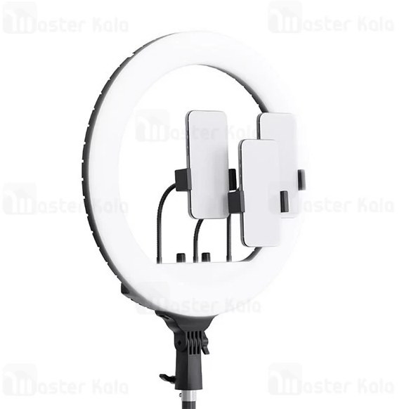 رینگ لایت بیوا Biva RL-01 سایز 14 اینچ همراه با سه پایه فلزی + 3 هولدر