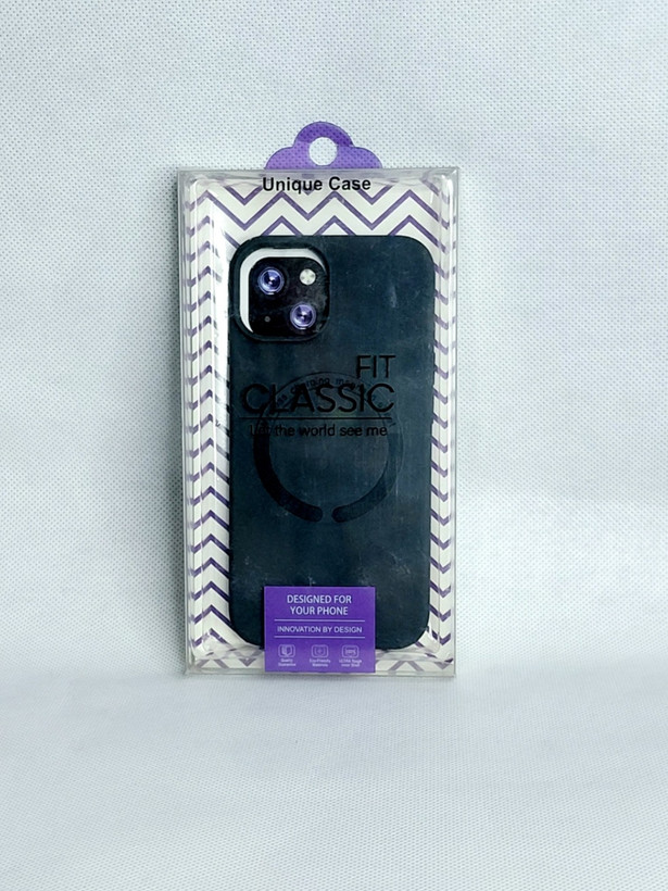 قاب سیلیکونی اپل iPhone 13 مگ سیف دار رنگ خاکستری تیره
