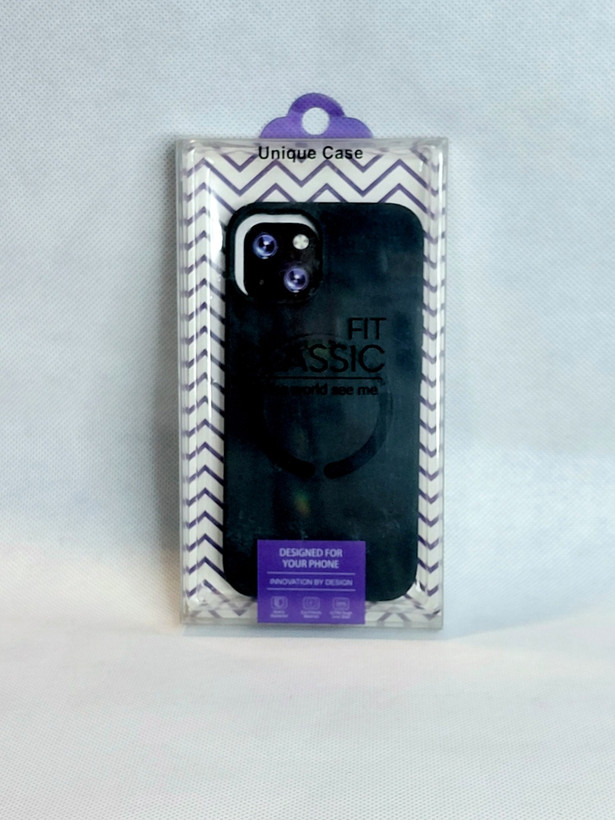 قاب سیلیکونی اپل iPhone 13 مگ سیف دار رنگ خاکستری تیره