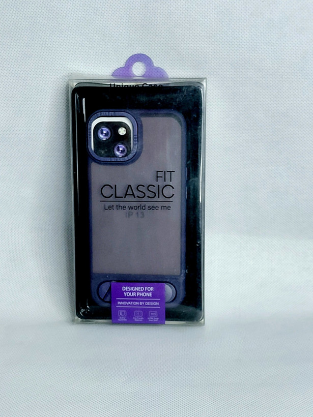 قاب مات اپل iPhone 13 مدل stand case رنگ سرمه ای