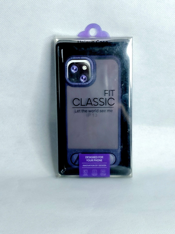 قاب مات اپل iPhone 13 مدل stand case رنگ سرمه ای