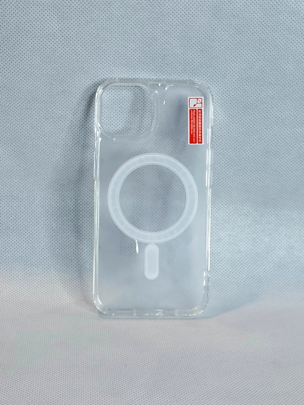 کاور گوشی آیفون iPhone13 شفاف مگ سیف Clear Mag Safe بی رنگ شیشه ای