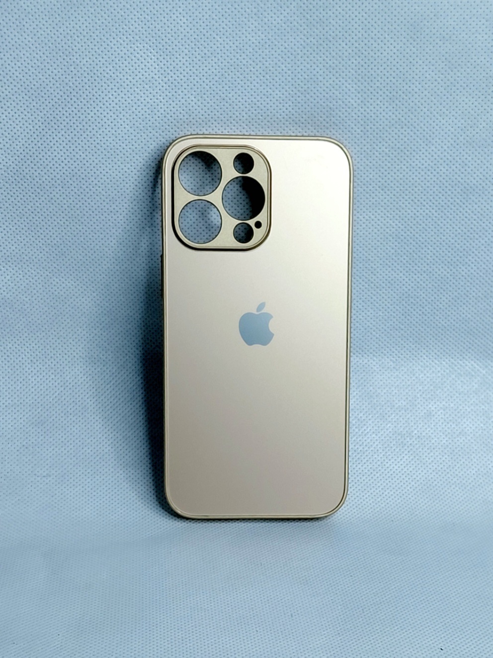 قاب ایفون iPhone13 pro رنگ بژ  pvd اورجینال magic mask
