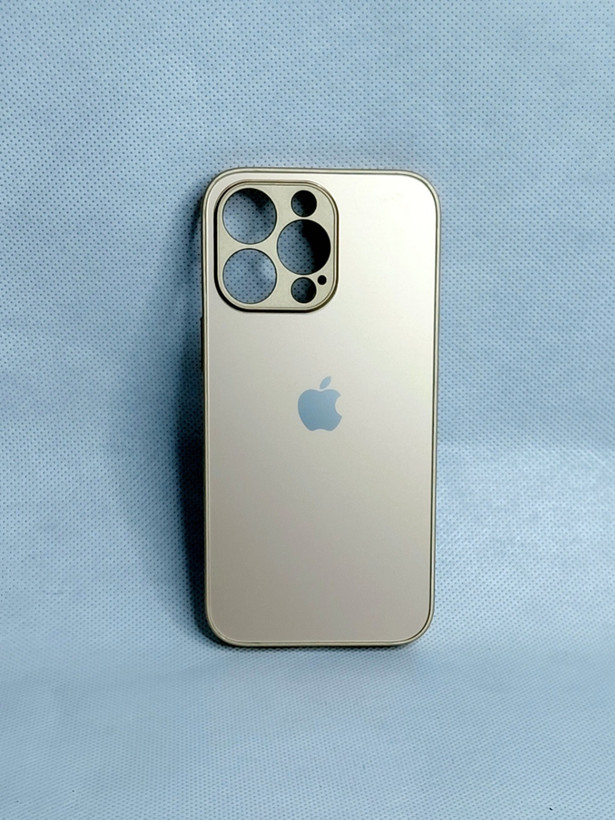 قاب ایفون iPhone13 pro رنگ بژ pvd اورجینال magic mask