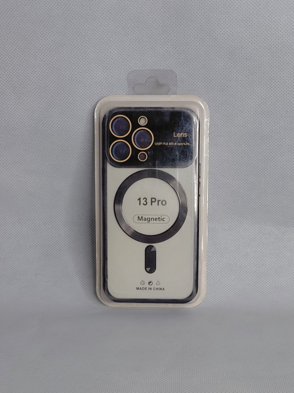 قاب مگسیف دار مناسب برای گوشی موبایل  Iphone 13 Proمدل magnetic رنگ مشکی