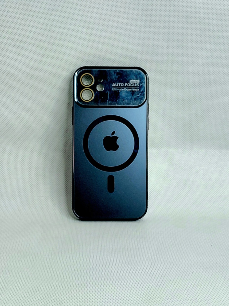 گارد Iphone12 مگ سیف دار اتوفوکوس مدل AG SLIM CASE آیفون 12 مشکی
