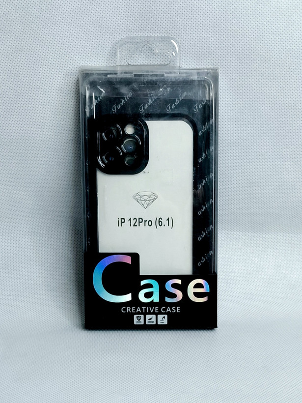 کاور شفاف مدل Creative مناسب برای گوشی موبایل اپل IPHONE 12 PRO