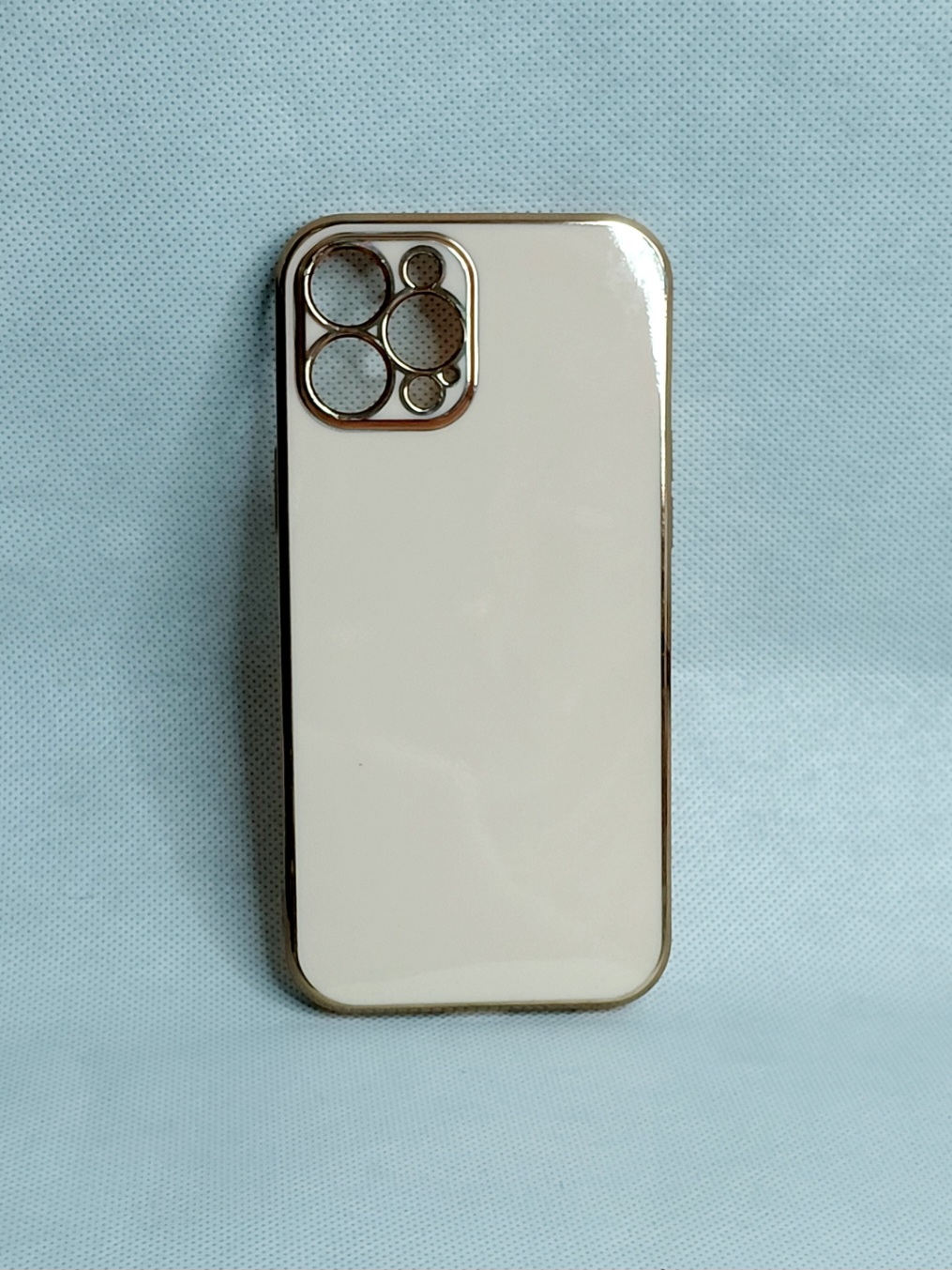 قاب My Case براق  IPHONE 12pro maxرنگ صورتی