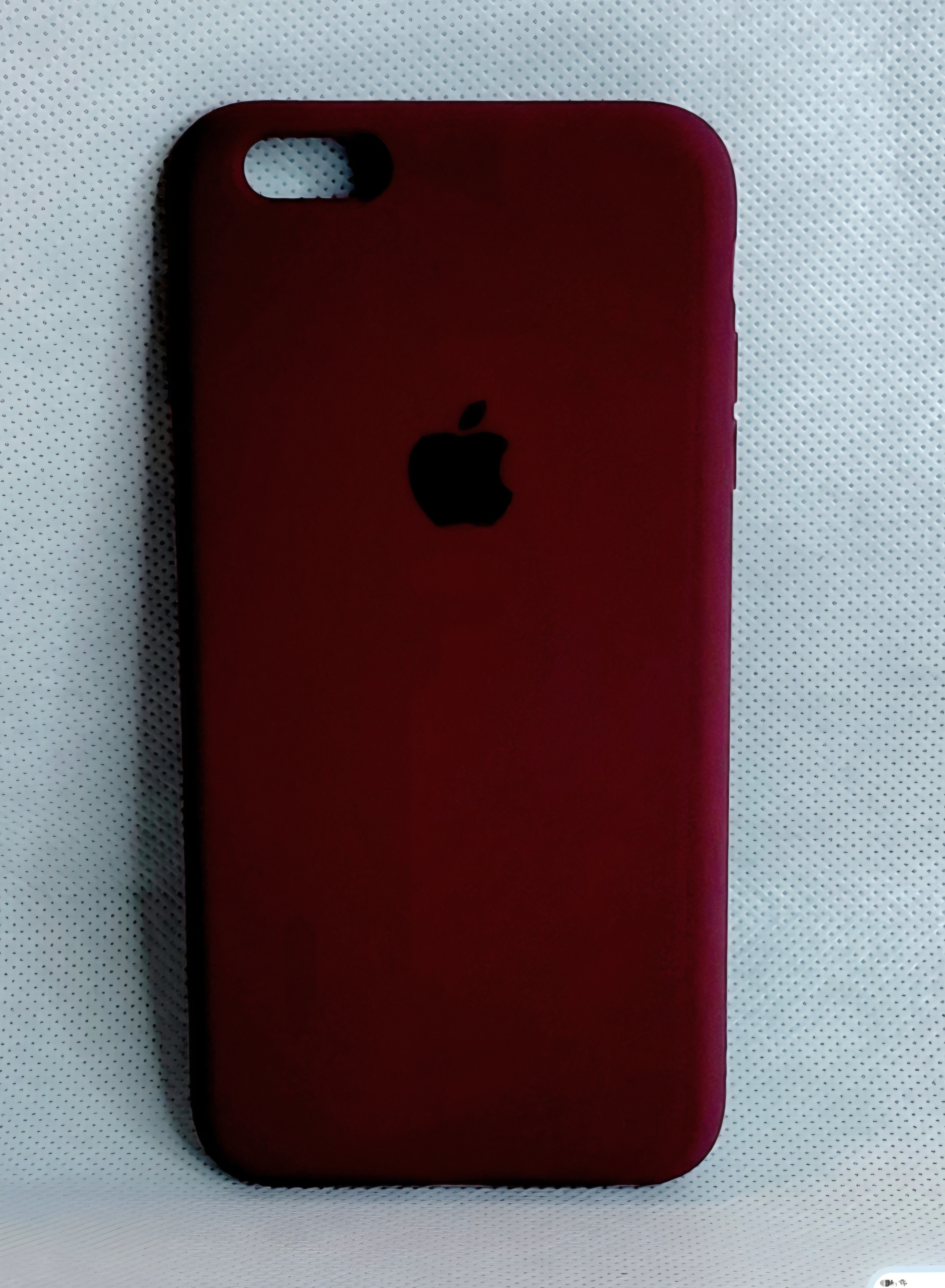 کاور مدل سیلیکون ارجینال مناسب برای گوشی موبایل اپل iphone 7plus / 8plus - زرشکی