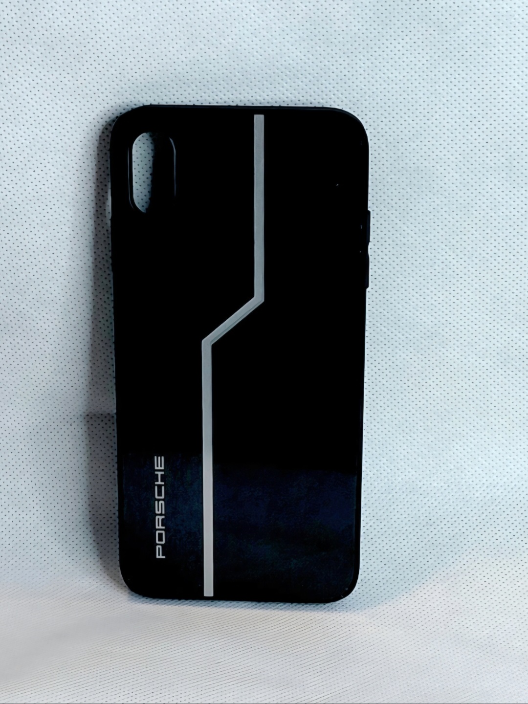 قاب گوشی مناسب اپل iPhone xs max مدل پورش دیزاین رنگ مشکی
