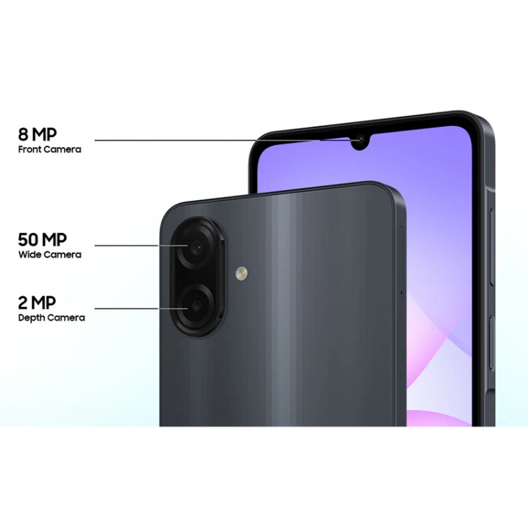 گوشی موبایل سامسونگ مدل Galaxy A07 دو سیم کارت ظرفیت 128 گیگابایت و رم 6 گیگابایت رنگ مشکی